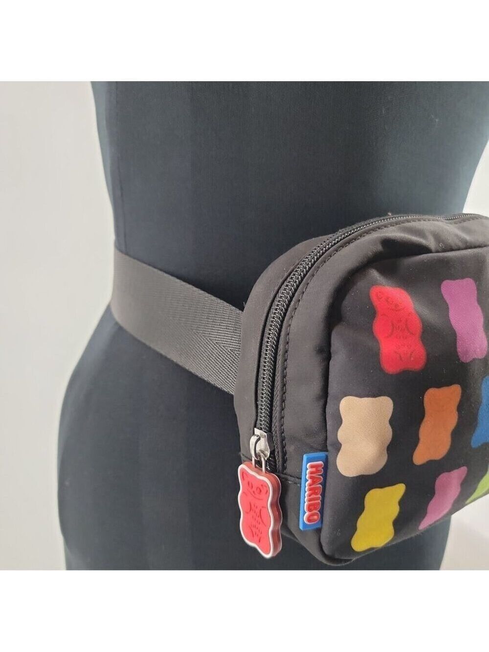 🍬 Haribo Gummy Bear Crossbody / Fanny Pack | Like New! | Sweet & Colorful Fun - Picture 2 of 8